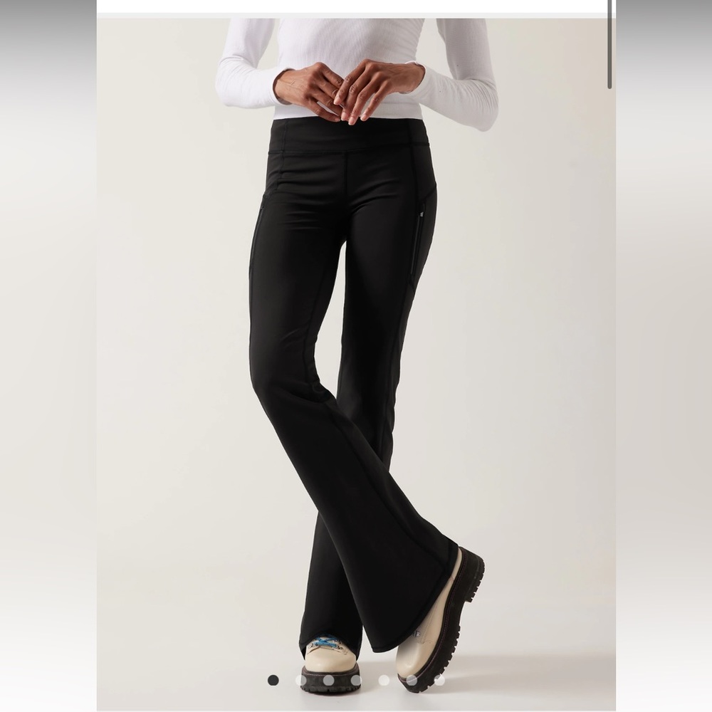 NWT Athleta Rainier Bootcut Pant Black